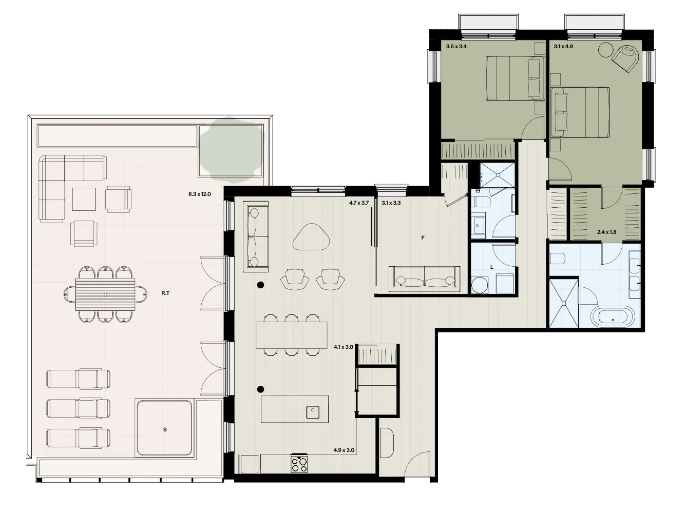 penthouse plan